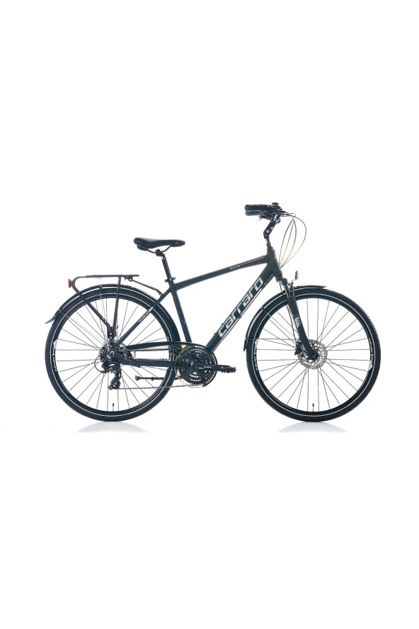 CARRARO ELITE 706 28 JANT Hidrolik Disk FULL SHİMANO 21 VİTES MAT SİYAH GRİ 52 ürün görseli 1