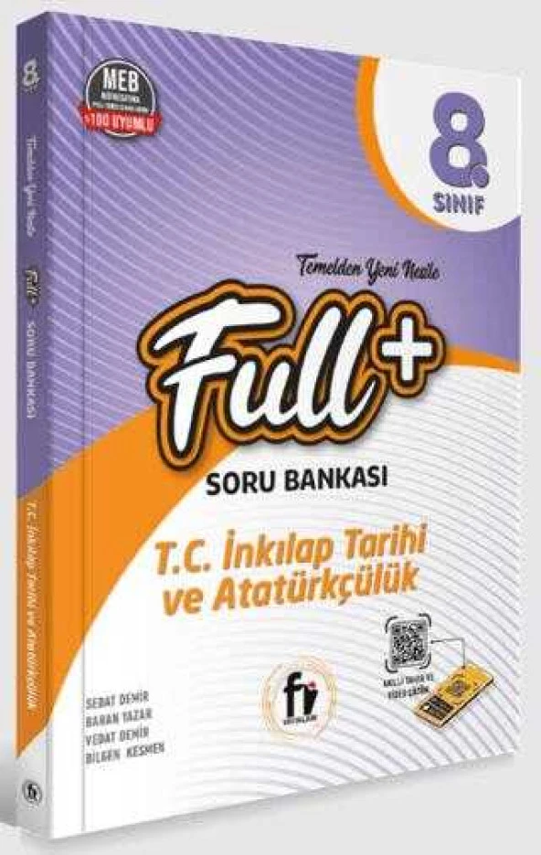 Fi Yayınları 8.Sınıf Full+ T.C.İnkılap Tarihi Ve Atatürkçülük Soru Bankası ürün görseli 1