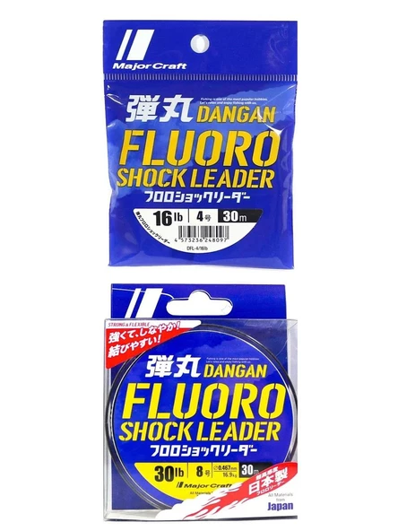 Major Craft Dangan Fluoro Shock Leader DFL 30m ürün görseli 1