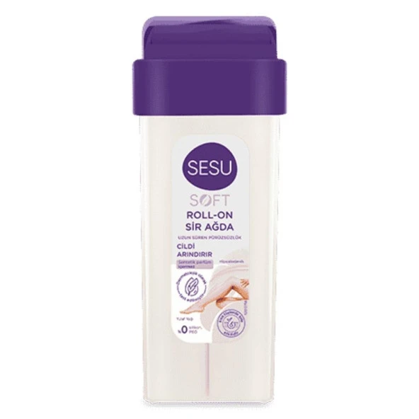 Sesu Roll-On Kartuş Sir Ağda 100ml Soft ürün görseli 1