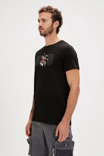 BAD BEAR Bang Night Men's T-Shirt - Resim 2