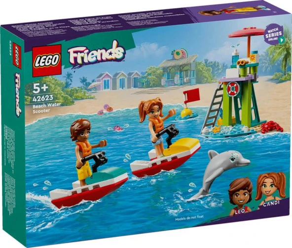 LEGO Friends 42623 Beach Water Scooter ürün görseli 1