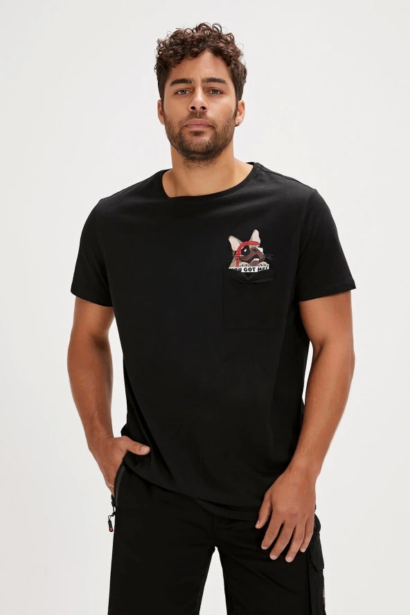 BAD BEAR Gotcha Night Men's T-Shirt ürün görseli 1
