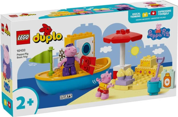 LEGO Duplo 10432 Peppa Pig Boat Trip ürün görseli 1