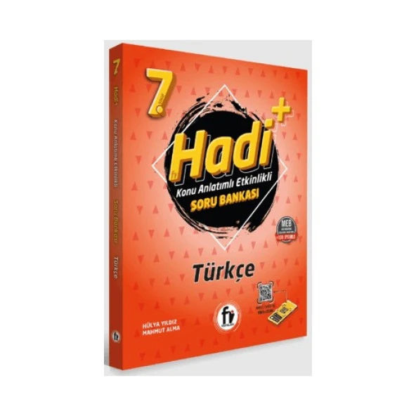 Fi Yayınları 7.Sınıf Hadi+ Türkçe Konu Anlatımlı ürün görseli 1