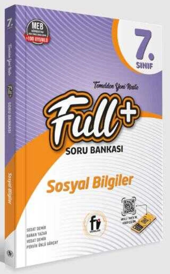 Fi Yayınları 7.Sınıf Full+ Sosyal Bilgiler Soru Bankası ürün görseli 1