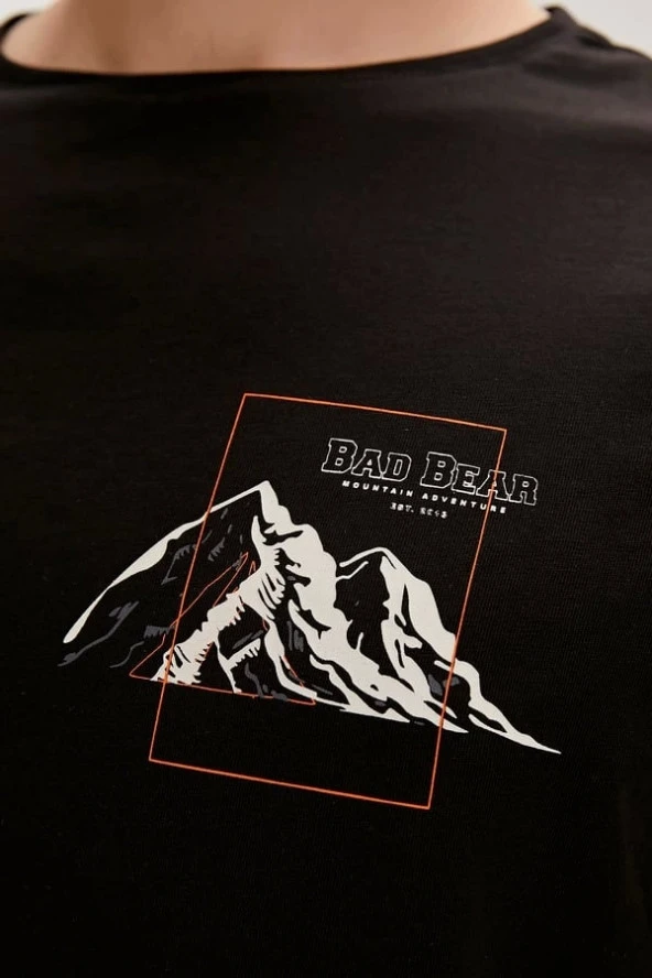 Bad Bear Carl Gece Erkek Tişört - Resim 3
