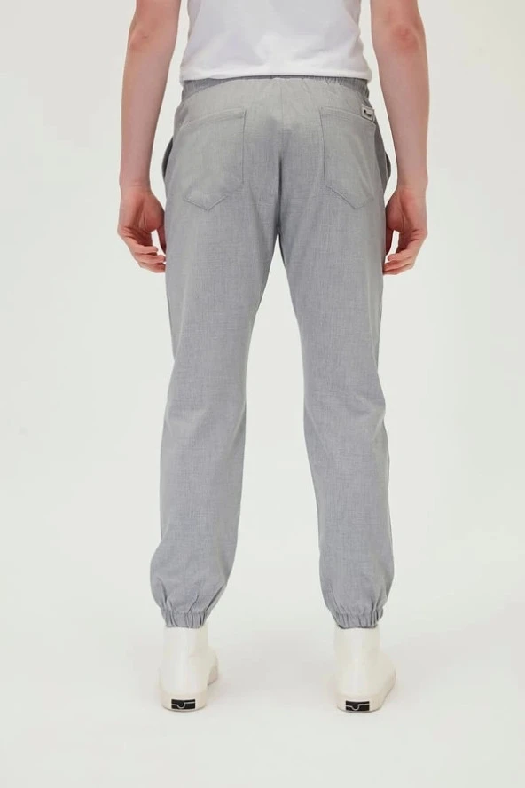 Bad Bear Dublin Grey Melange Men's Pants - Resim 5