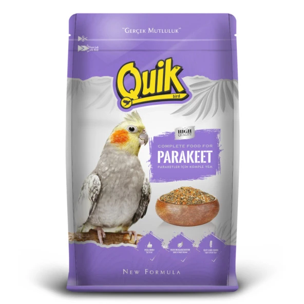 Quik Paraket Yemi 750 Gr x 6 Adet - Resim 4