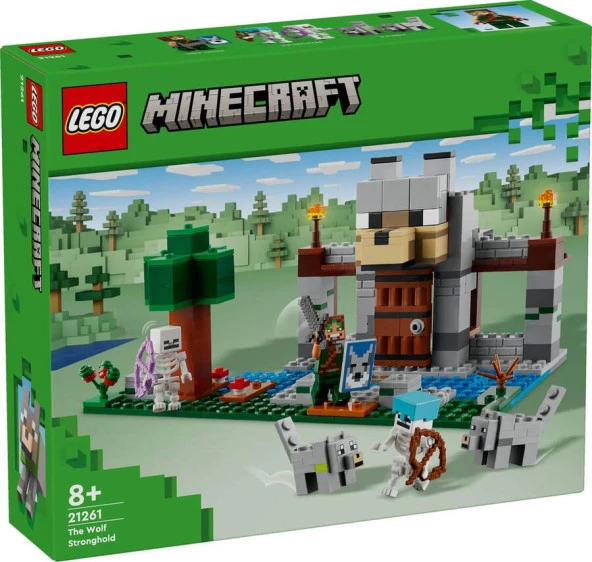 LEGO Minecraft 21261 The Wolf Stronghold ürün görseli 1
