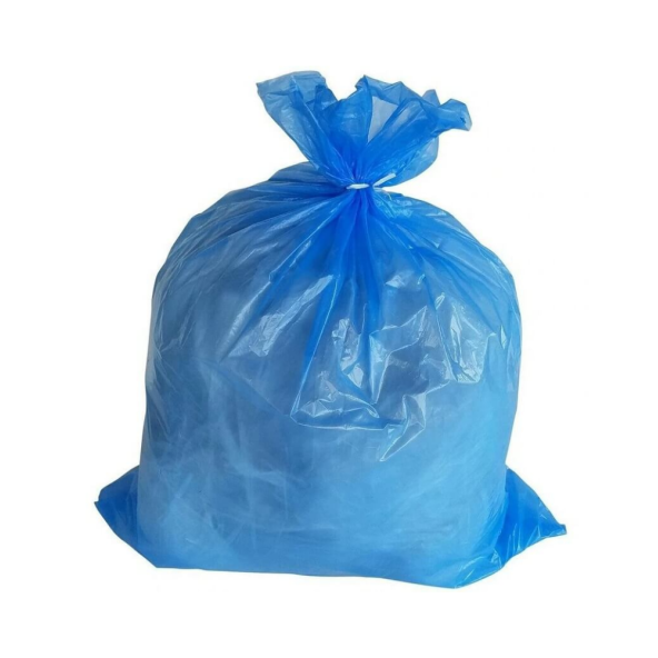 Çöp Torbası Orta Boy 20'li X 5 Rulo Mavi Çöp Poşeti - Resim 4