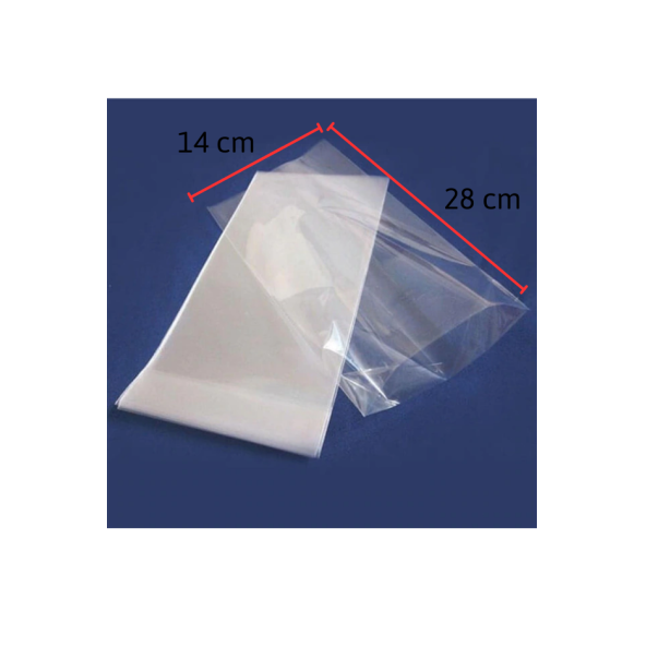 Bakkaliye Torbası 1 Kg Şeffaf Naylon Torba 0,5'lik(YARIMLIK) 14x28 Cm Bakliyat Torbası Kalın Poşet ürün görseli 1