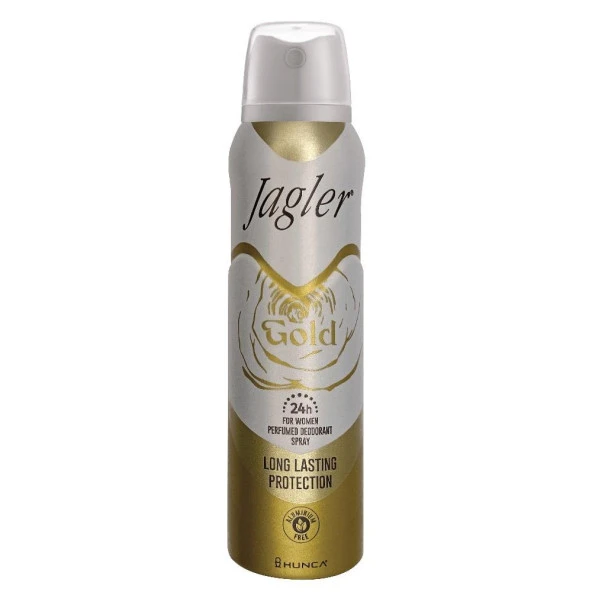 Jagler Deodorant Sprey Bayan 150ml Gold ürün görseli 1