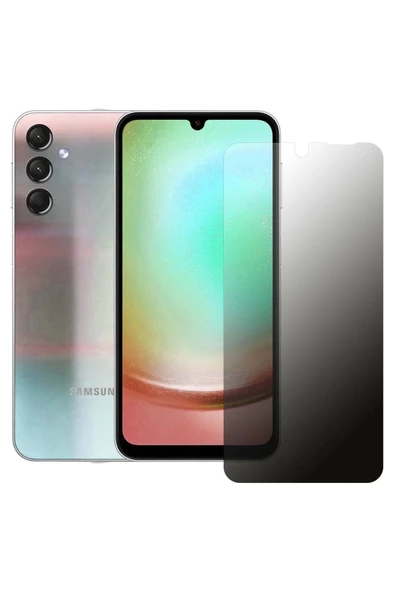 Samsung A24 Uyumlu 9H Mat Privacy Nano Kırılmaz Ekran Koruyucu ürün görseli 1