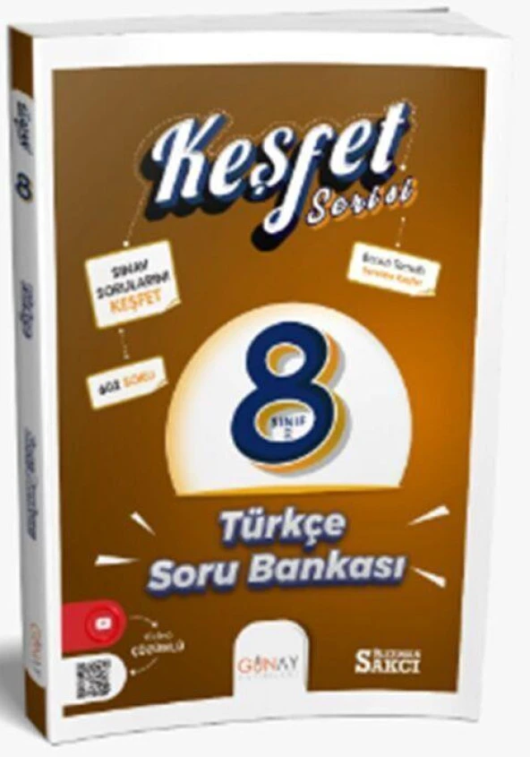 8. Sınıf Keşfet Plus Serisi Türkçe Soru Bankası Günay Yayınları ürün görseli 1