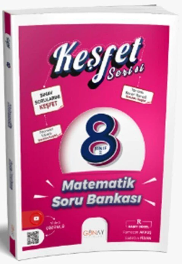 8. Sınıf Keşfet Plus Serisi Matematik Soru Bankası Günay Yayınları ürün görseli 1