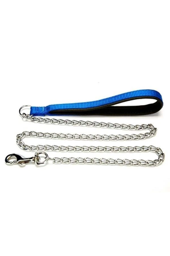Doggie Comfort Dokuma Köpek Gezdirme Tasması Medium Mavi 2,5x110 Cm ürün görseli 1