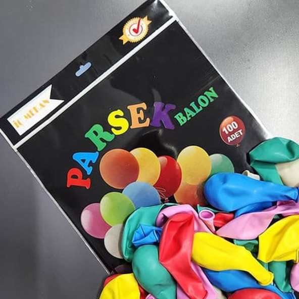 PERSAK 100'lü Karışık Renki Balon ürün görseli 1