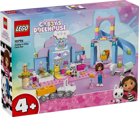 Lego Gabby's Dollhouse 10796 Gabby's Kitty Care Ear ürün görseli 1