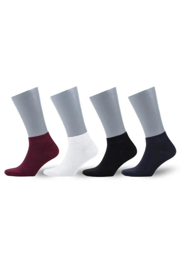 Premium Dikişsiz Bambu Unisex Patik Çorap - 41-45 - 10500-4 ürün görseli 1