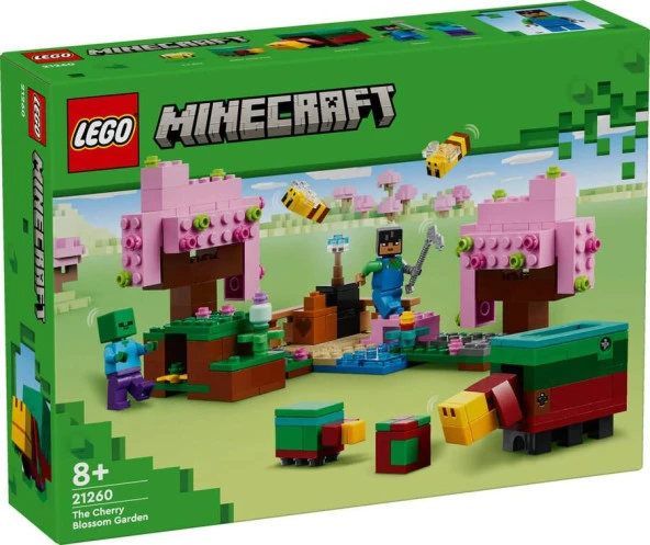 LEGO Minecraft 21260 The Cherry Blossom Garden ürün görseli 1