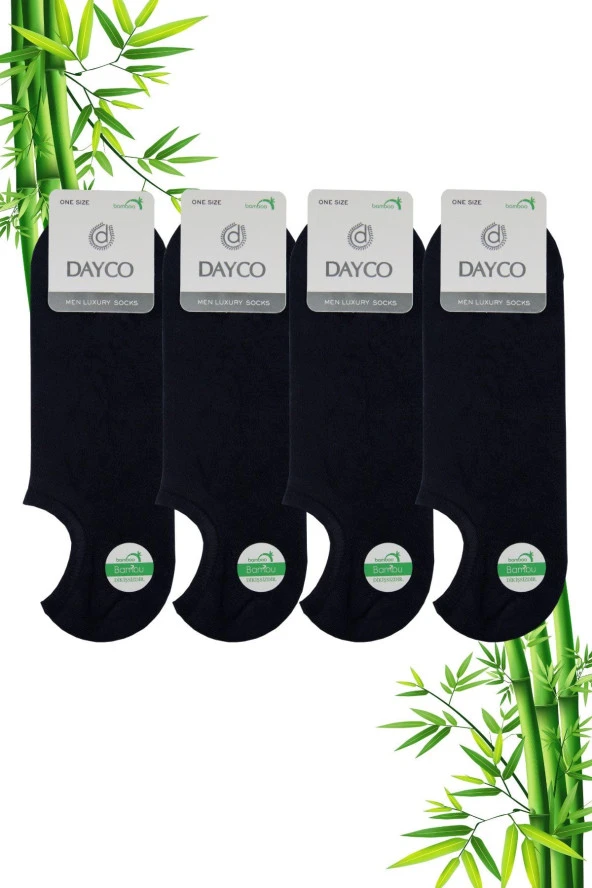 Bambu Erkek Dikişsiz Sneakers Görünmez Spor Lacivert Çorap ürün görseli 1