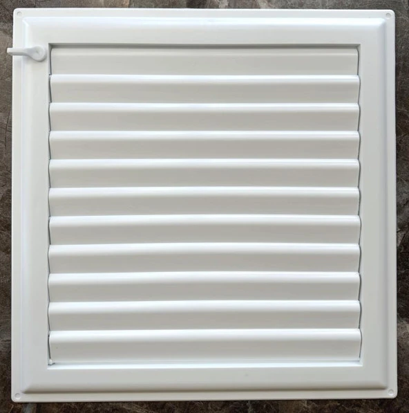 Ubm 55x56 Banyo Wc Havalandırma Menfezi Yapışkanlı  (Cam Menfez Hediyeli) ürün görseli 1