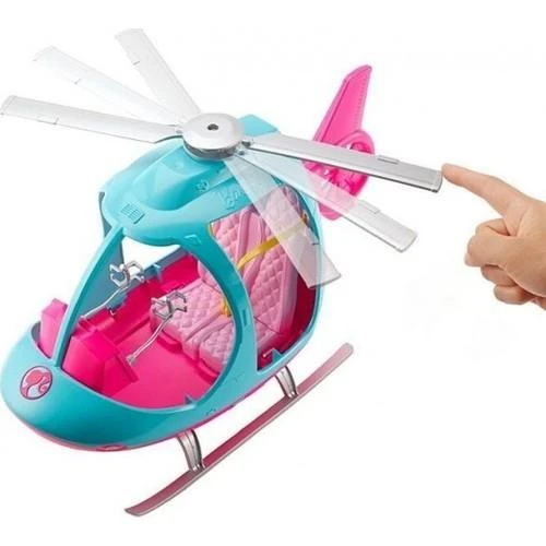 MATTEL BARBIE nin PEMBE HELİKOPTERİ FWY29 ürün görseli 1
