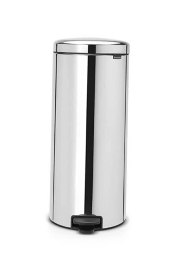 Brabantia Newıcon Brıllıant Steel Pedallı Çöp Kutusu 30L bra 114366 ürün görseli 1