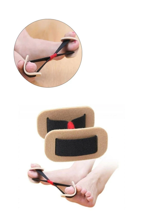 Ayak Baş Parmak Kemik Düzeltici Bunyon Hallux Vagus Egzersiz Lastik Bunyon ürün görseli 1