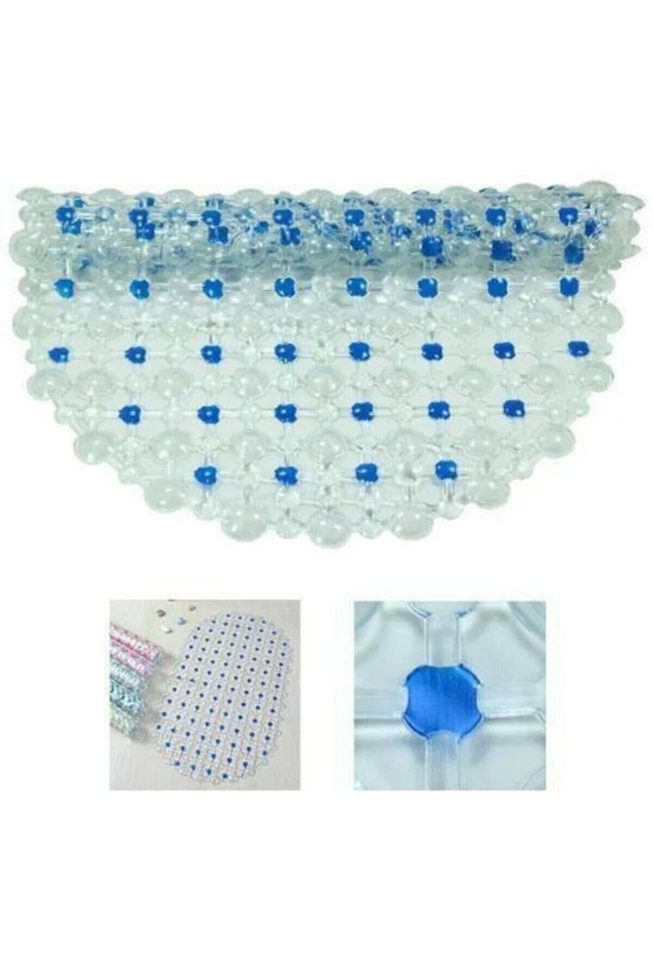 Çok Amaçlı Banyo Için Kaydırmaz Paspas 63 X 36 Cm ürün görseli 1