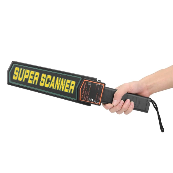 HyMark Süper Scanner MD-3003B1 El Tipi Üst Arama Dedektörü 9V Pil Dahil ürün görseli 1