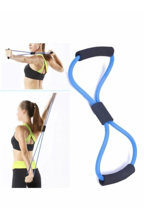 Pilates Jimnastik Egzersiz Bant Yoga Lastik Spor Kondisyon ürün görseli 1