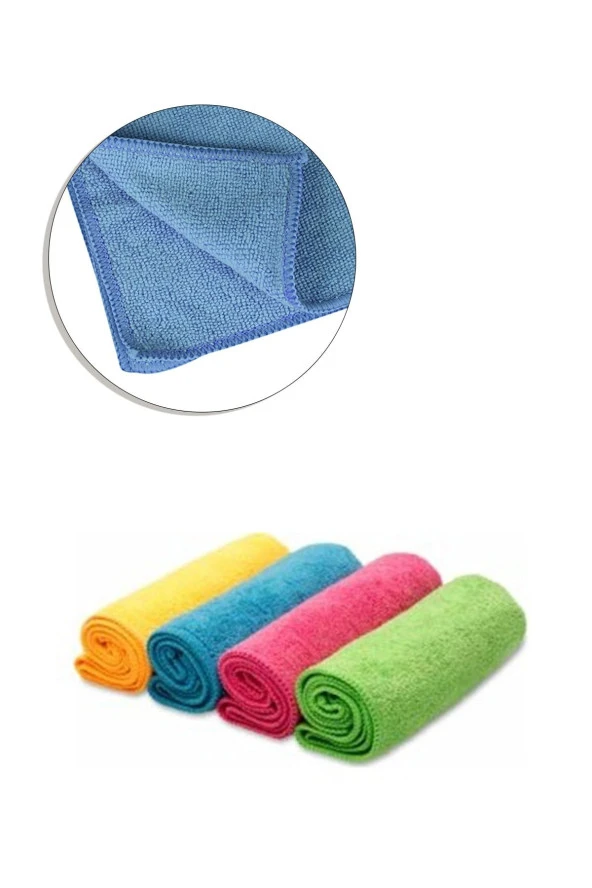 Mikrofiber Temizlik Bezi Seti - 30 X 40 Cm 4 Adet ürün görseli 1