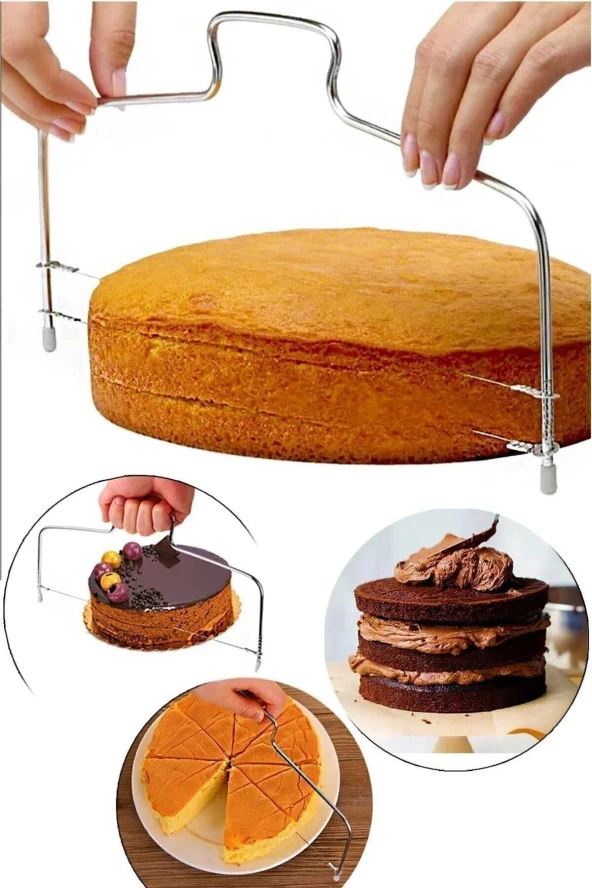 Pasta Kek Pandispanya Kesme Testeresi ürün görseli 1