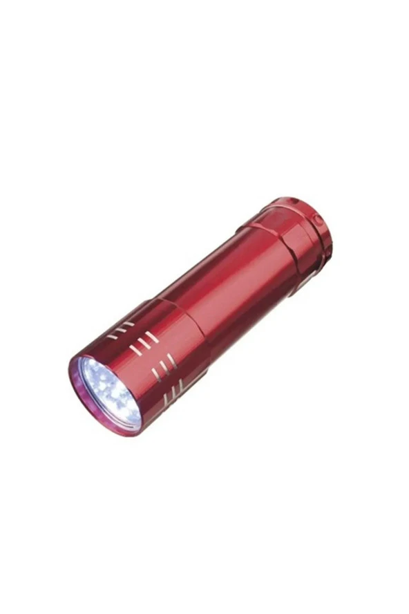 Süper Parlak 9 Ledli Metal Mini El Feneri ürün görseli 1