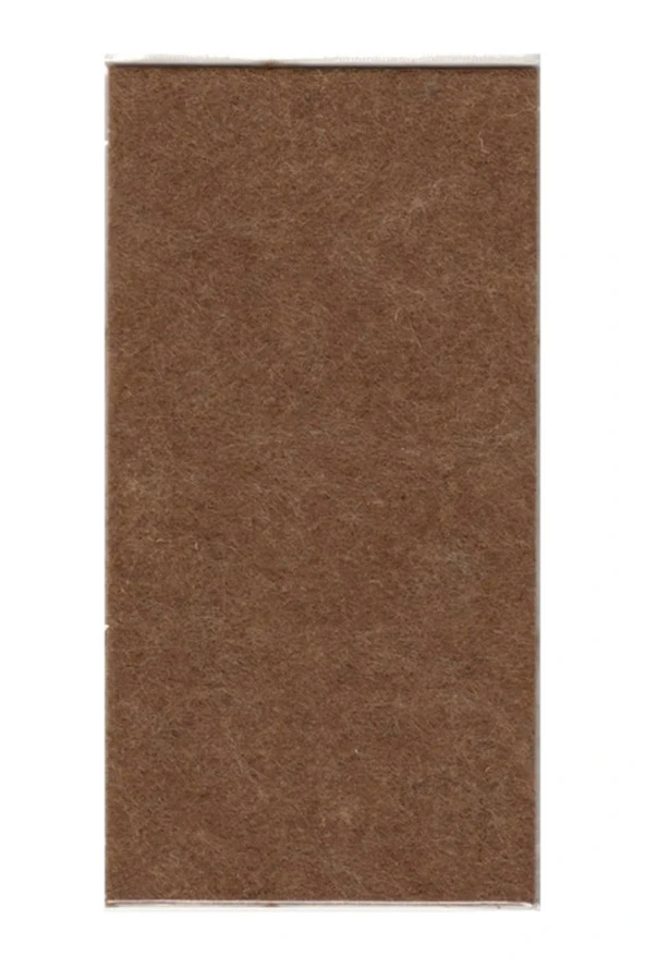 Yapışkanlı Sandalye, Masa, Koltuk Altı Parke Koruma Keçesi Büyük 12 cm * 24 cm Mobilya Ayağı Keçesi ürün görseli 1