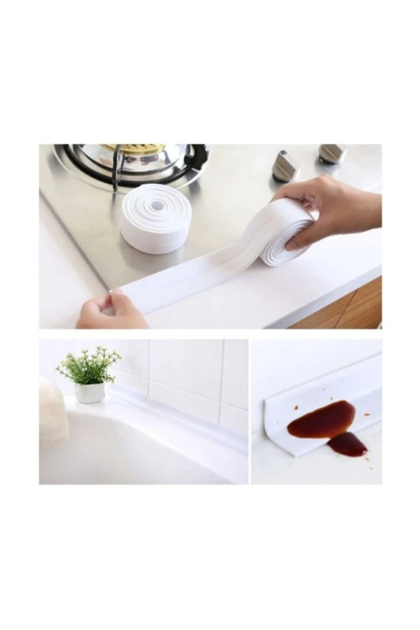 Su Sızdırmaz Bant Lavabo Küvet Kenar Bandı 3.2m ürün görseli 1