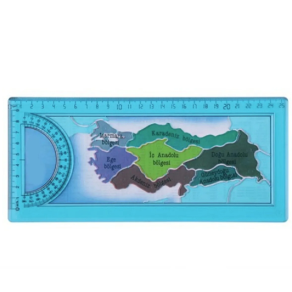 Türkiye Şablonu Cetveli ürün görseli 1