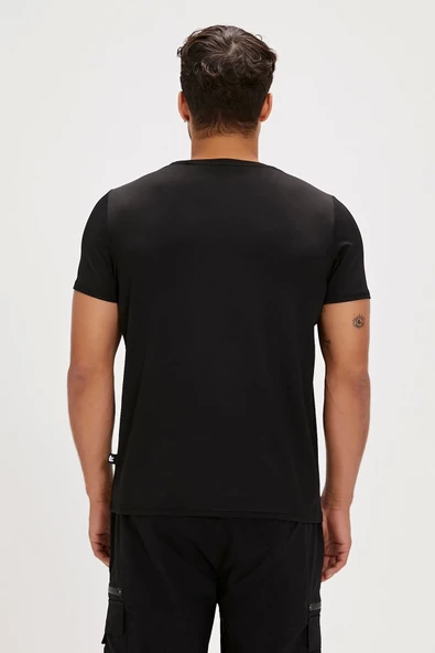 BAD BEAR Frank Night Basic Men's T-Shirt - Resim 3