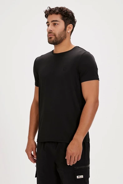 BAD BEAR Frank Night Basic Men's T-Shirt - Resim 2