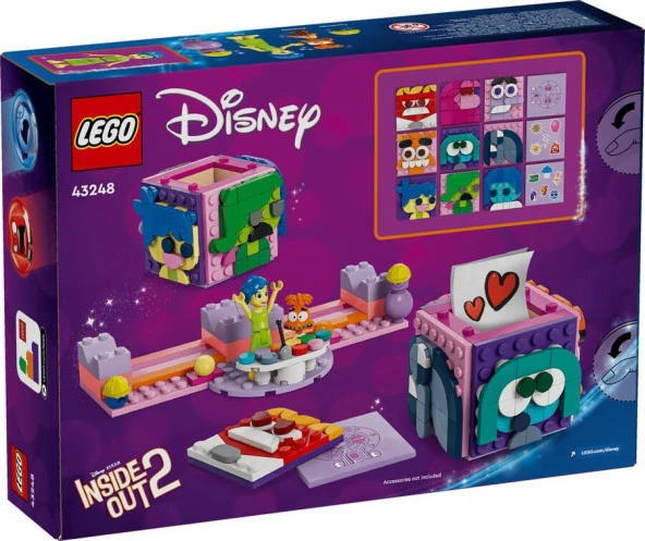 LEGO Disney 43248 Inside Out 2 Mood Cubes - Resim 2