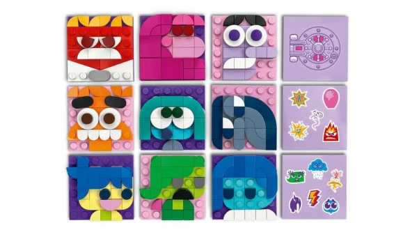 LEGO Disney 43248 Inside Out 2 Mood Cubes - Resim 5