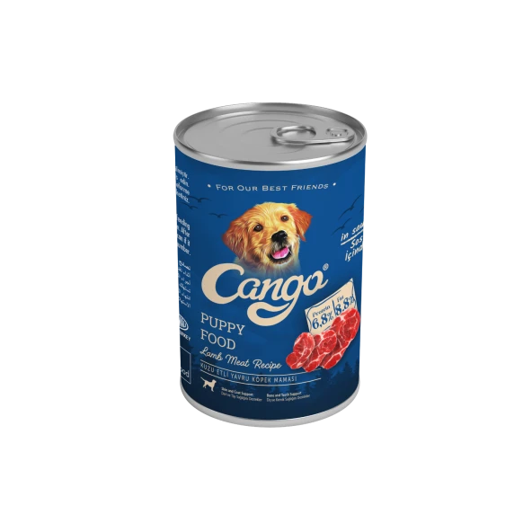 Cango Yavru Yaş Köpek Maması Kuzu Etli 415Gr ürün görseli 1