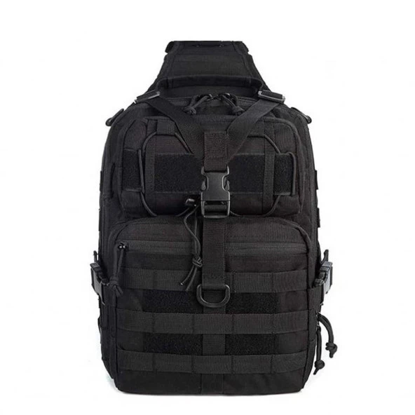 Taktikal TK1002 Bodybag 20 LT Çapraz Askılı Çanta Siyah ürün görseli 1