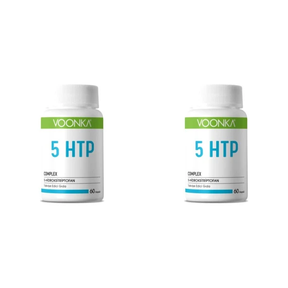 Voonka 5 Htp Complex 60 Kapsül 2 Kutu ürün görseli 1