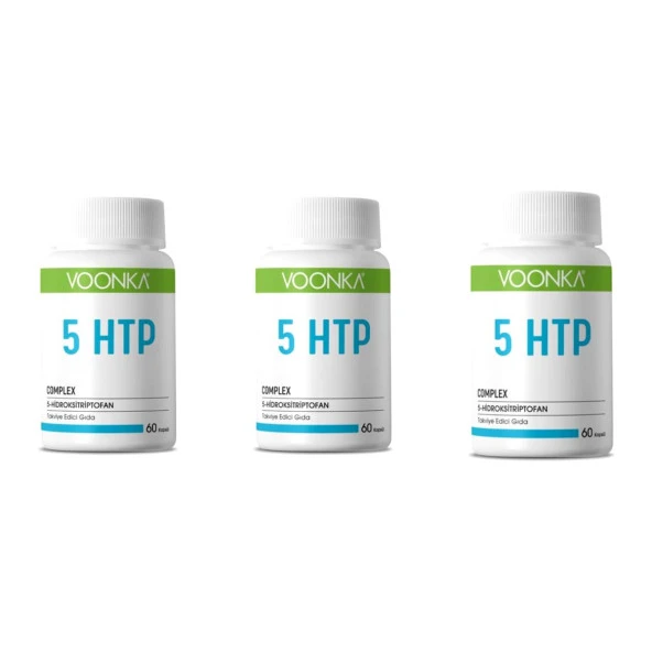 Voonka 5 Htp Complex 60 Kapsül 3 Kutu ürün görseli 1