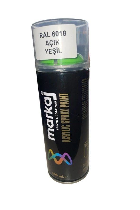 Sprey Boya Açık yeşil Ral-6018 - Resim 2