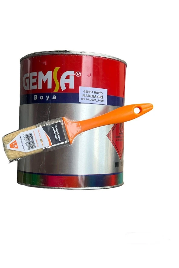 Makina Gri Selülozik Boyalar 2.5kg ürün görseli 1