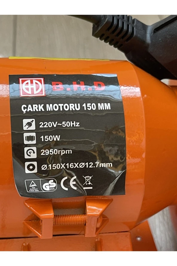 Çark Motoru 150mm - Resim 3